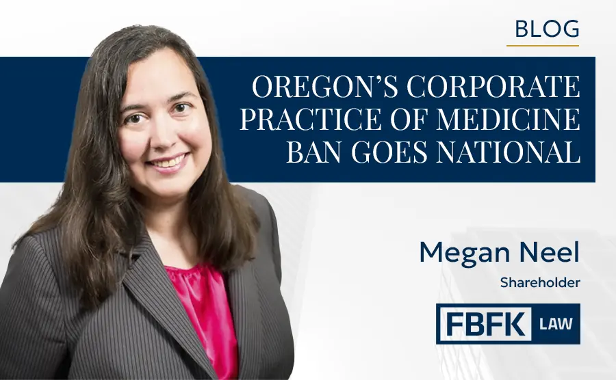 Stop Corporate Takeovers of Physicians Act of 2026 and corporate practice of medicine
